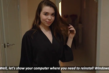 Je l'ai fait venir pour baiser, et il pensait vraiment que j'avais besoin d'un vin